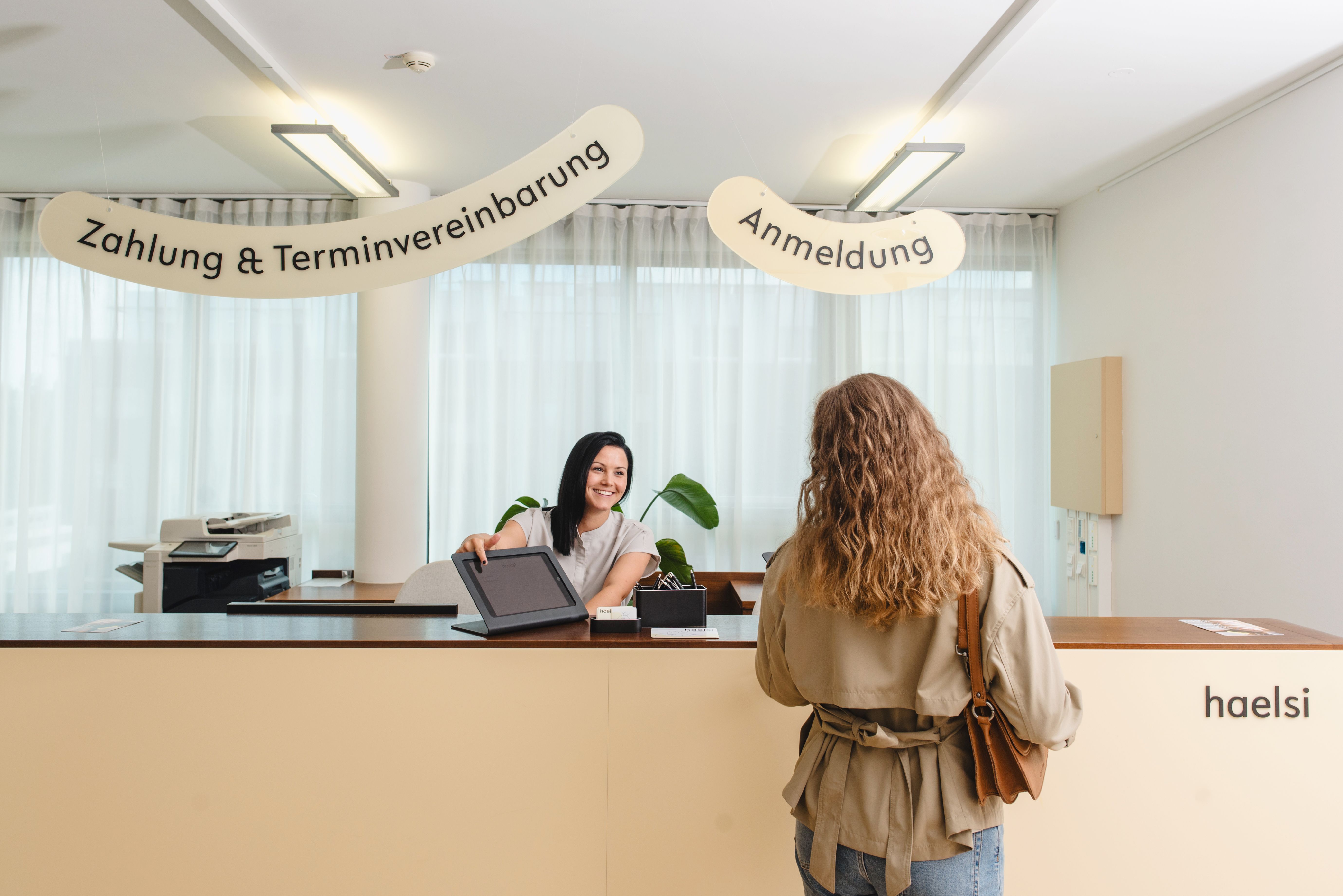 haelsi Vorsorge Empfang